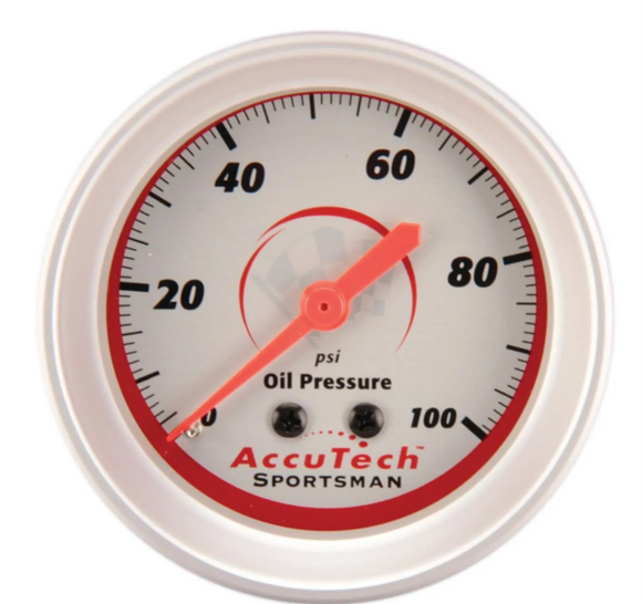 Longacre® 52-46511 AccuTech® Sportsman Oil Press. Gauge